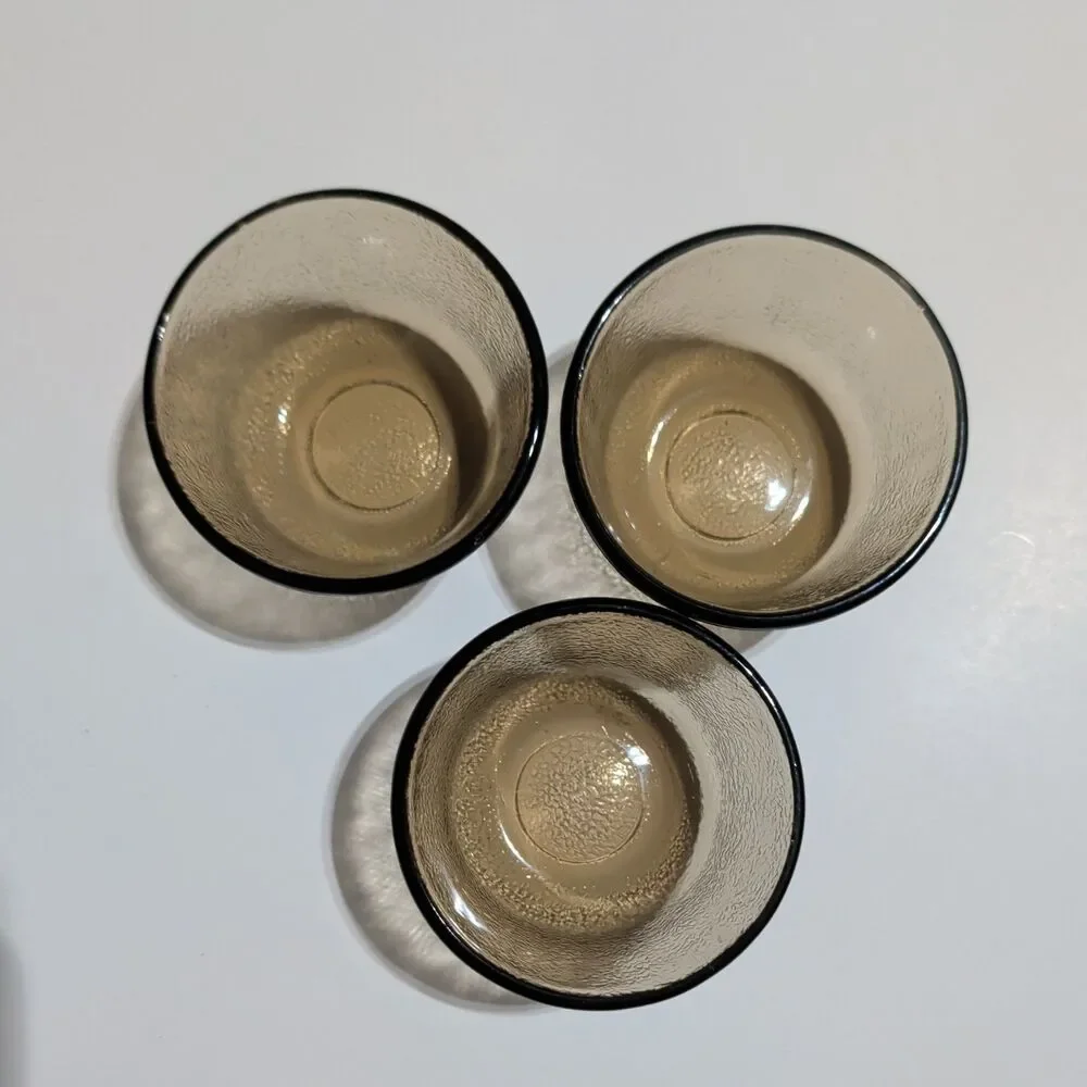 Vintage 1970s Glasbake Yellow Daisy Glass Bakeware 6 Piece Set Pyrex Retro Dish